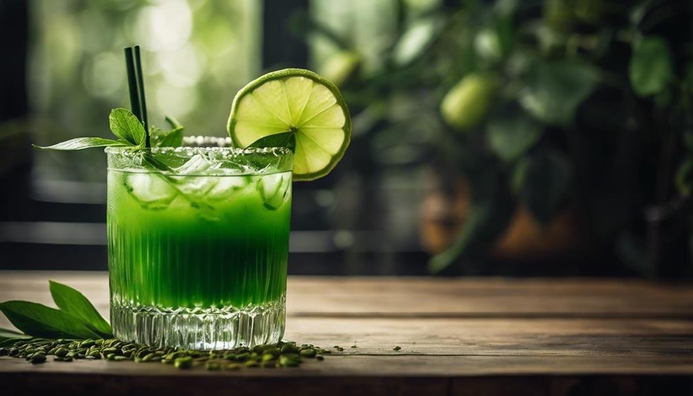 matcha infused cocktails offer health benefits