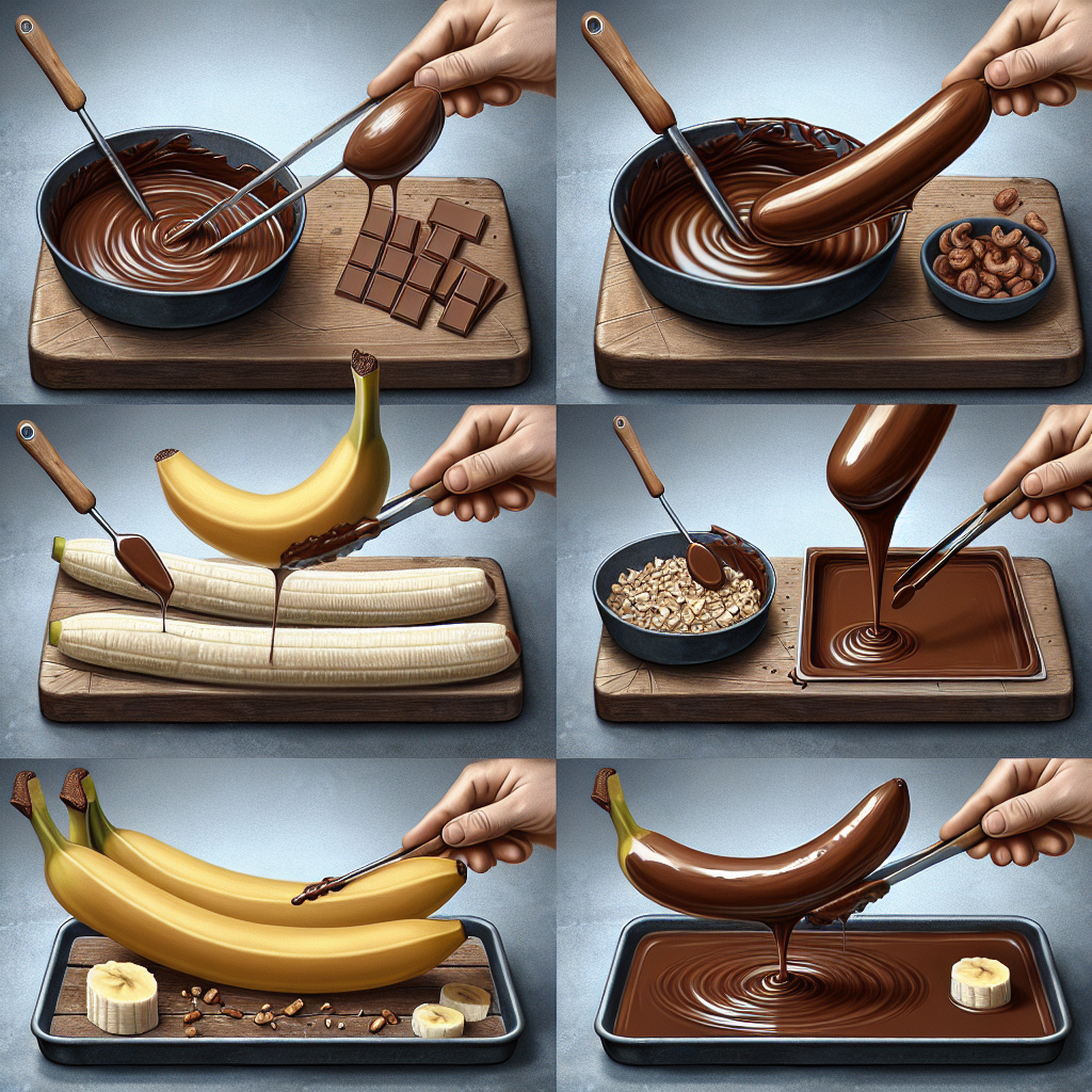 The Secret to Easily Coating Frozen Bananas in Chocolate