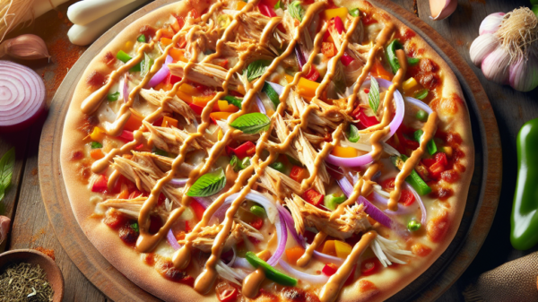 Thai-Style Chicken Pizza Recipe