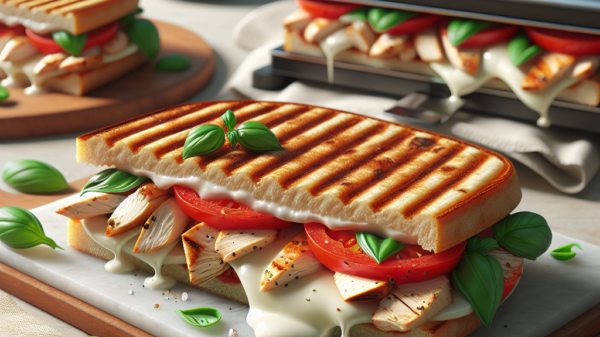 Chicken Caprese Panini Recipe