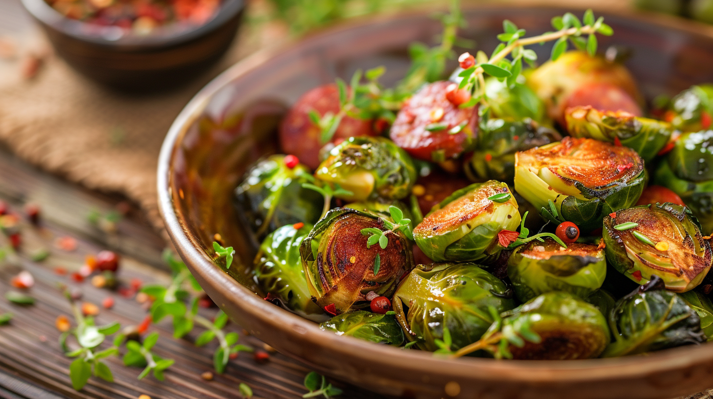 Savor the Flavor: Chorizo Brussels Sprouts Delight