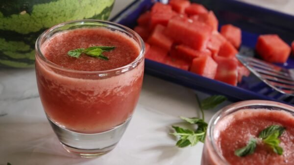 Refresh Your Taste Buds with This Irresistible Frozen Watermelon-Ginger Margarita Recipe!