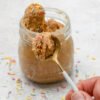 Indulge Guilt-Free: Irresistible Edible Birthday Cake Protein Cookie Dough Recipe!