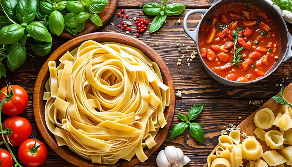 pasta diversity and preferences