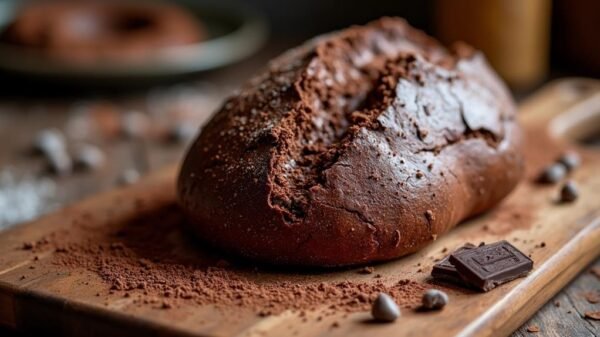 How to Make a Decadent Chocolate Sourdough Loaf at Home