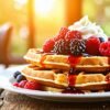 Enjoy These Delicious Keto Breakfast Waffles!