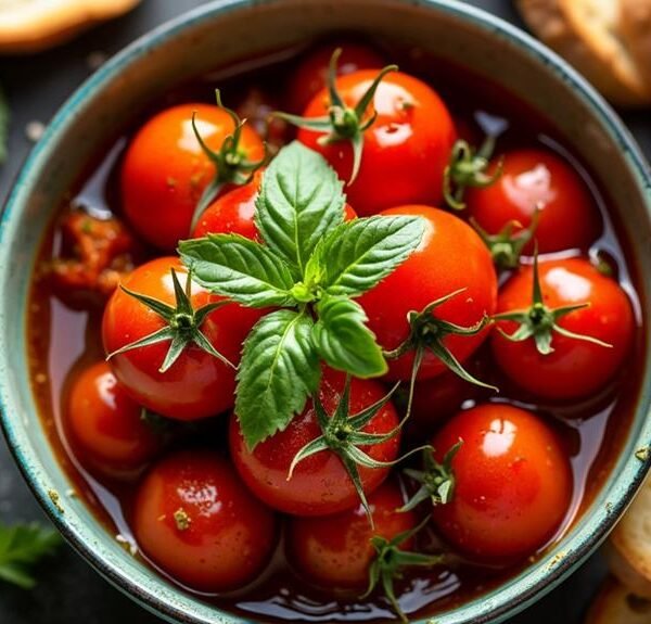 Easy Marinated Tomatoes Recipe for a Quick and Healthy Snack