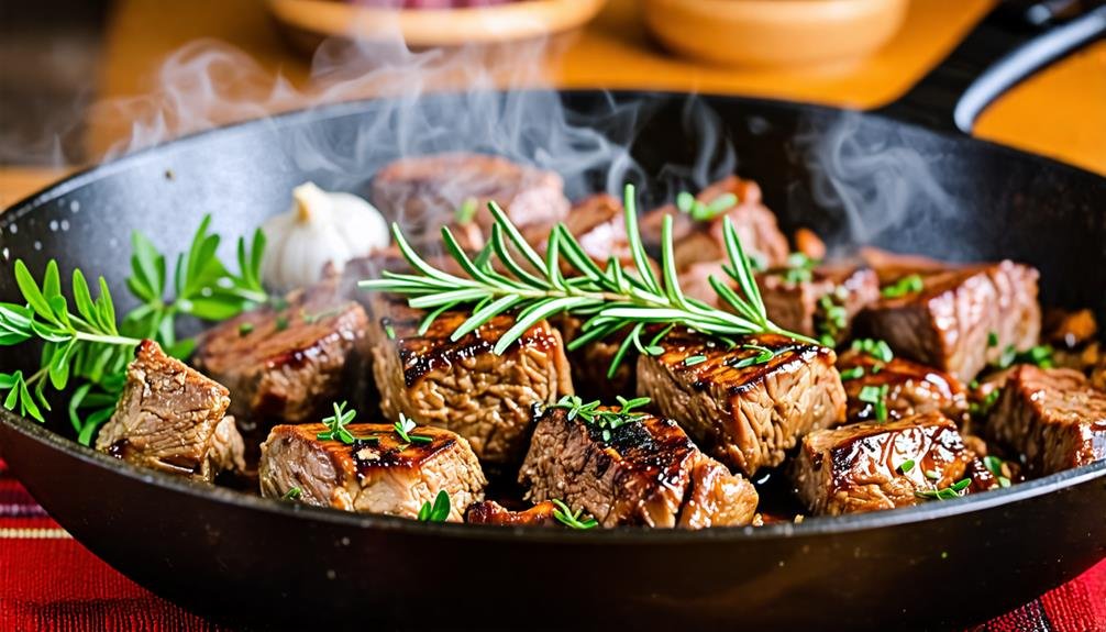 skillet reheated lamb method