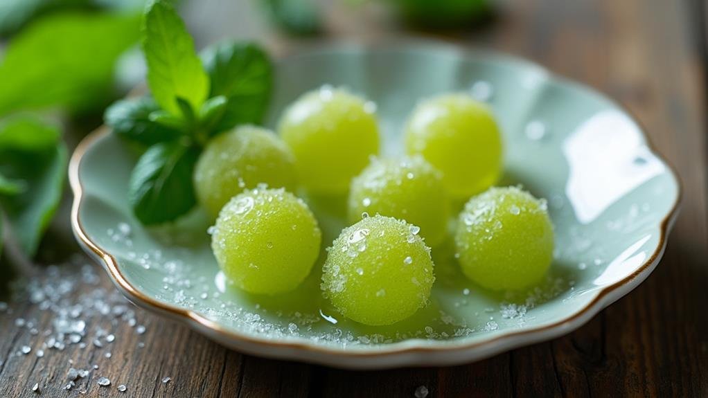 sweetening gooseberries for dessert