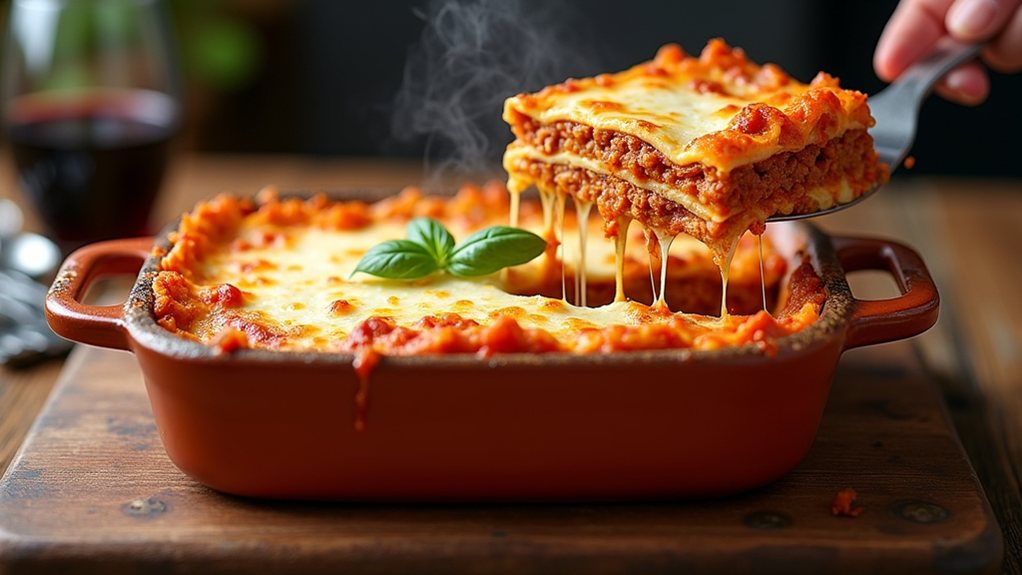 italian lasagna construction techniques