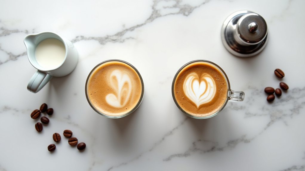 latte versus breve distinction