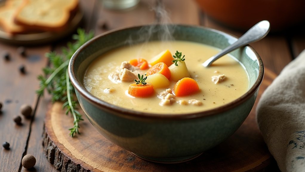 luxurious homemade potato soup