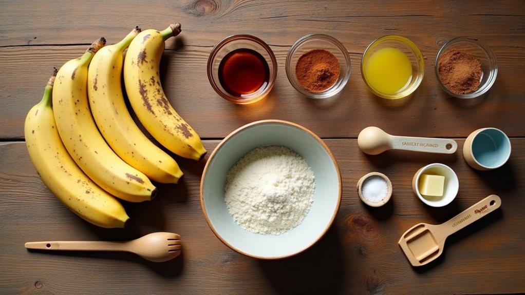 mashed ripe banana preparation