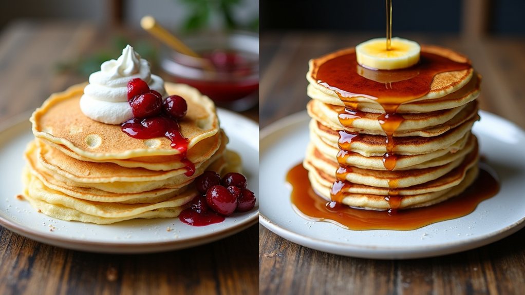 pancakes thin vs thick