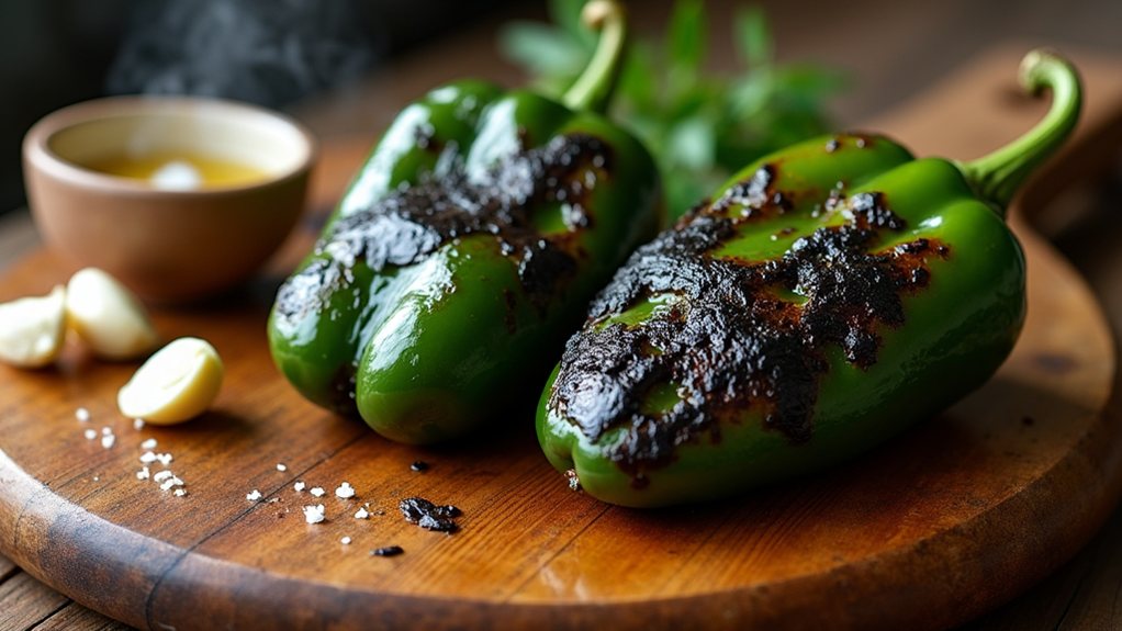 perfect poblano pepper roasting