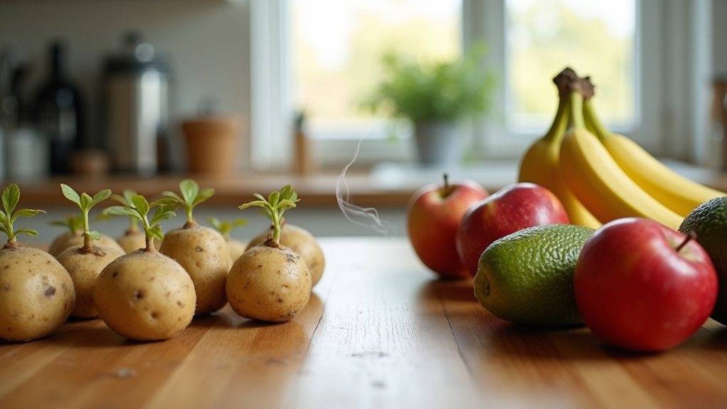 potatoes spoil faster together