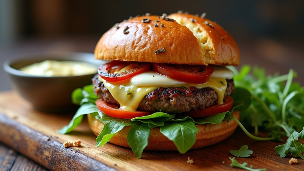 tender and flavorful burgers