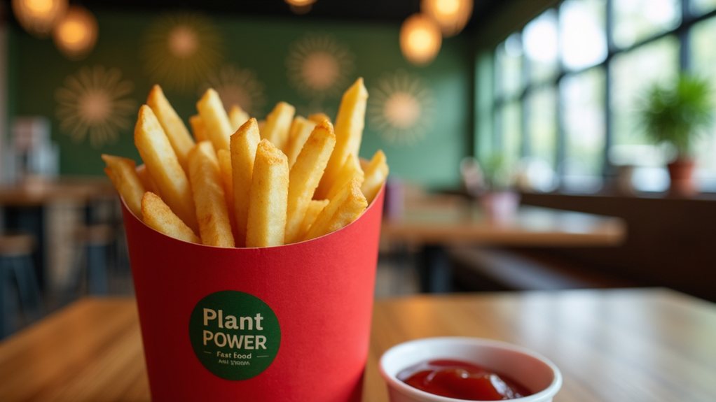 vegan french fries chain