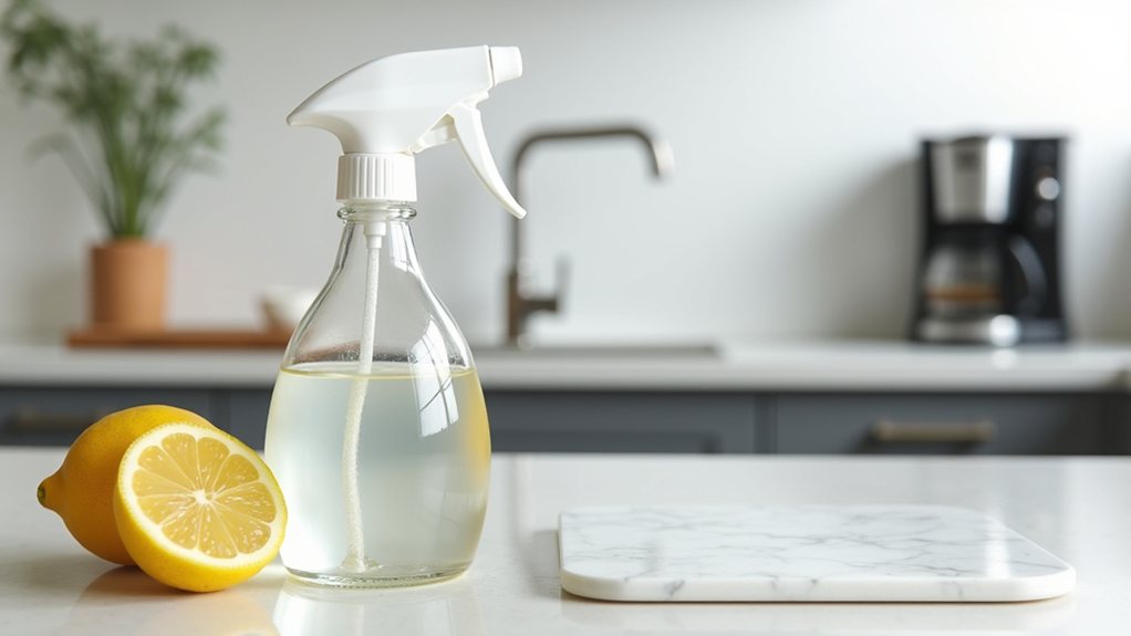 vinegar effective kitchen cleaner